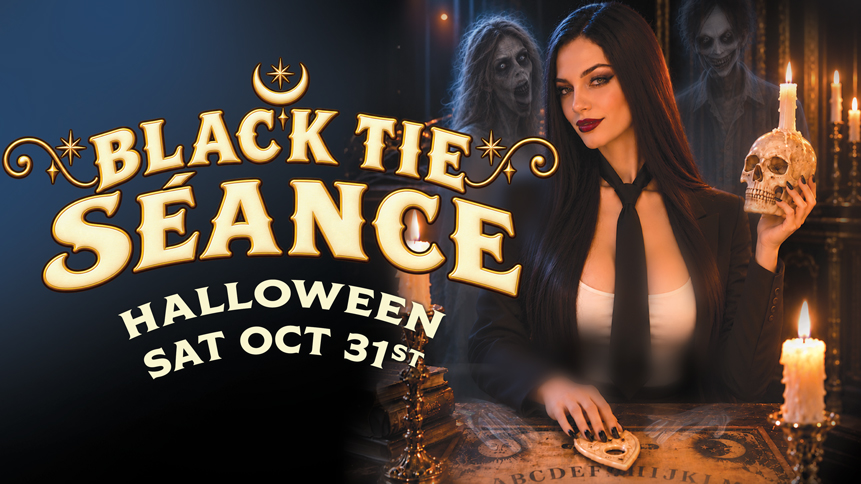 Black Tie Seance Halloween party at Showgirls Seattle, Saturday October 31st 2026